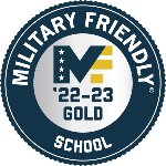 Military Friendly Top 10 School badge