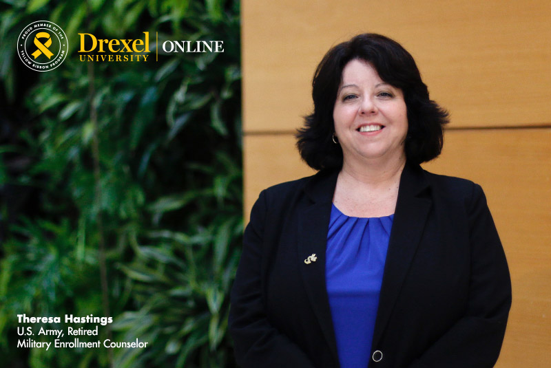 Theresa Hastings – U.S. Army, Retired and Drexel University Online Military Enrollment Counselor